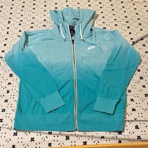 Nike Teal Ombre Hoodie